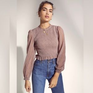 Aritzia Wilfred Tempest Blouse